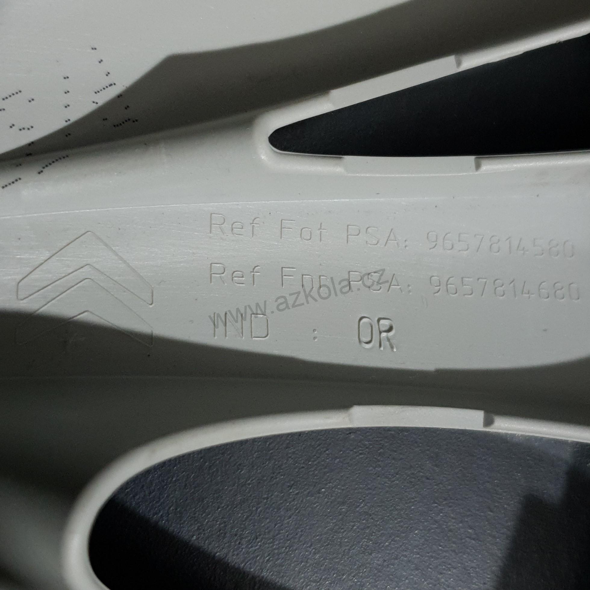 Originální poklice Citroen 16" C4, Picasso (použitá)