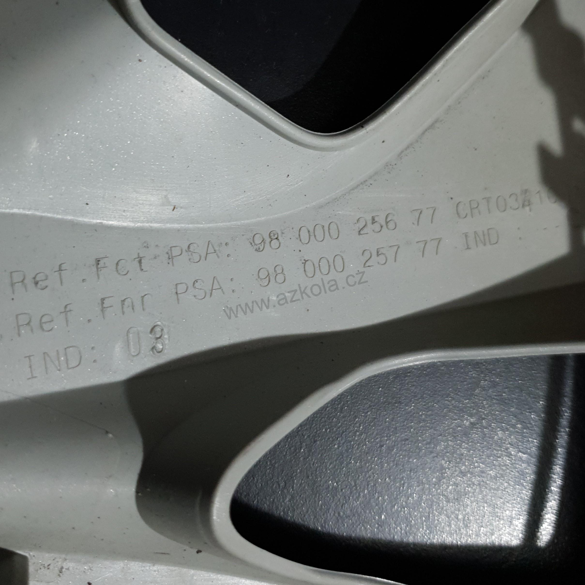 Originální poklice 16" Citroen C3, C4, C5 (použitá)