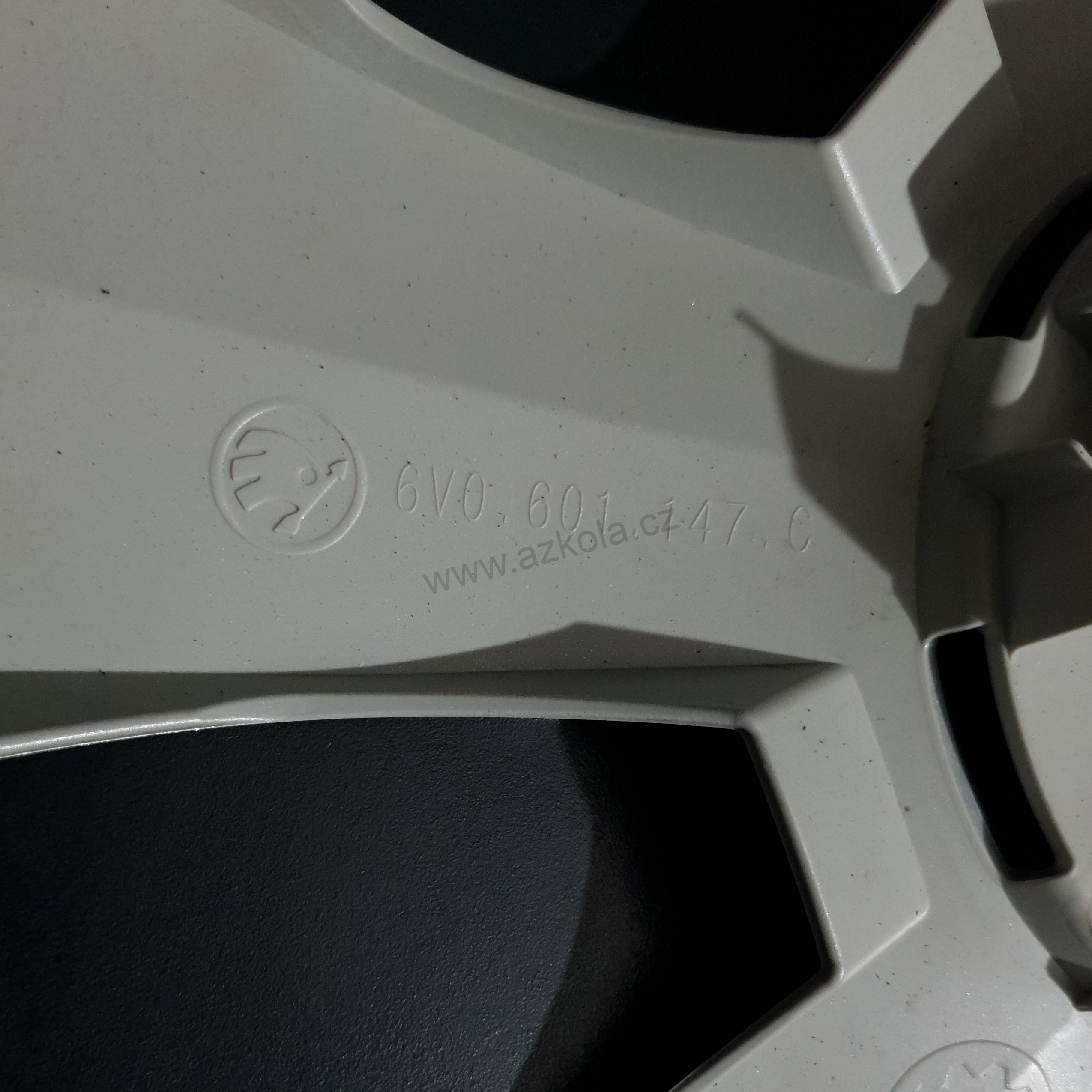 Originální poklice Škoda 15" Fabia, Rapid (použité)