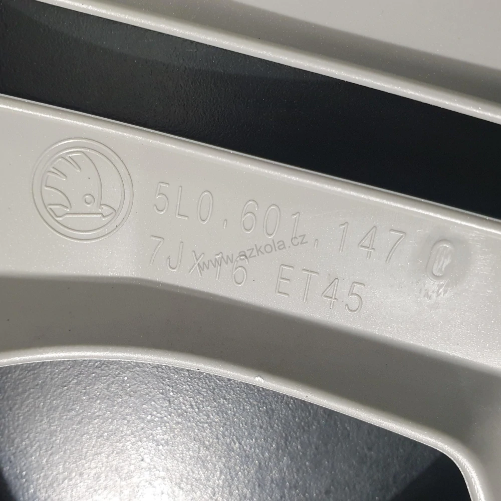 Originální poklice 16" Škoda Yeti, Superb (použité)