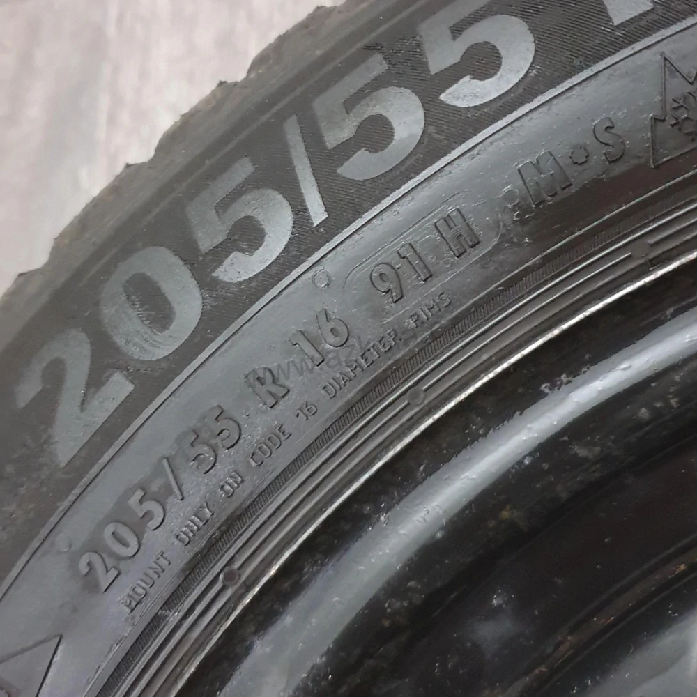 Rezervní kolo R16 Škoda, VW, Seat, Audi č. AR19
