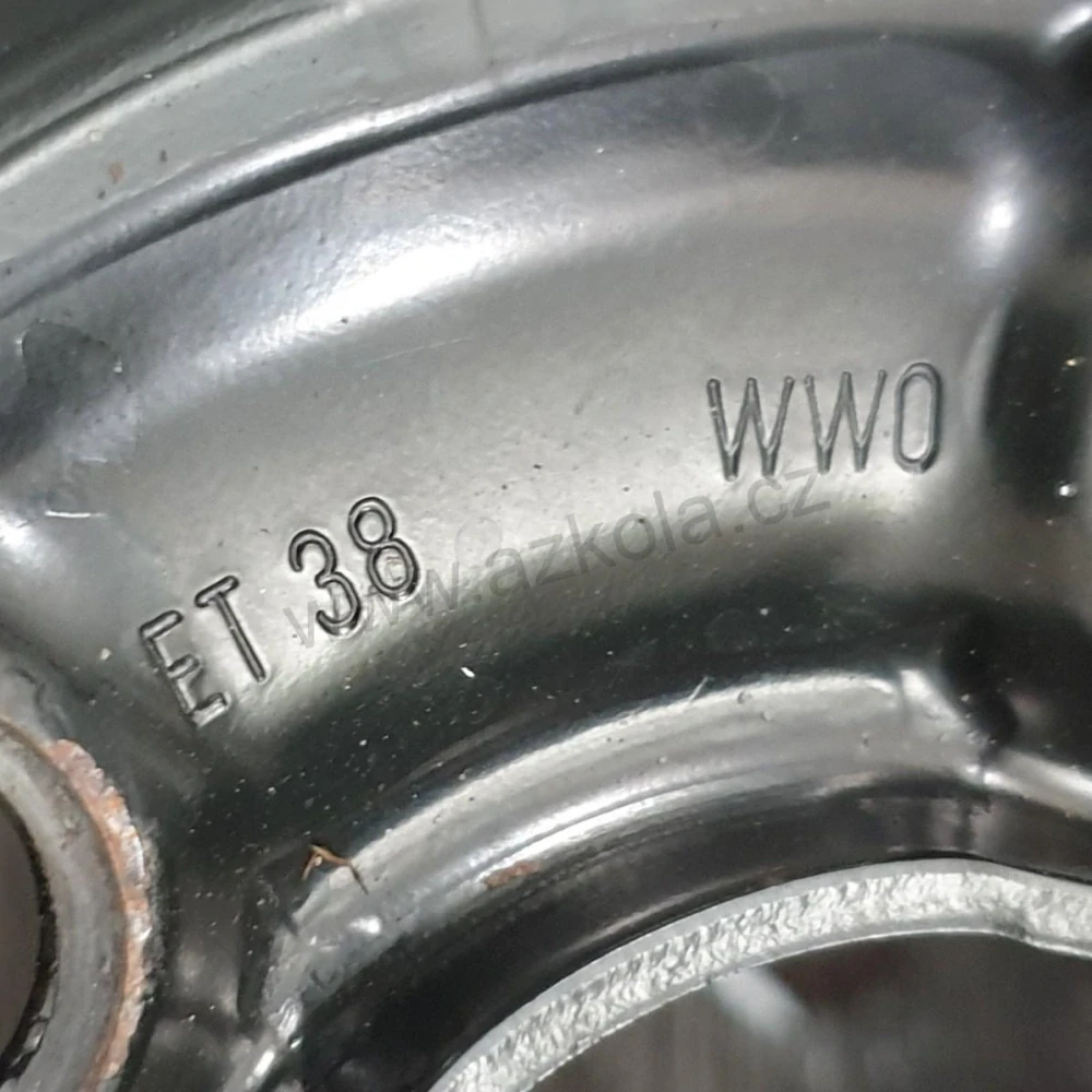 Rezervní kolo R15 Škoda, Volkswagen, Seat, Audi č. AR38