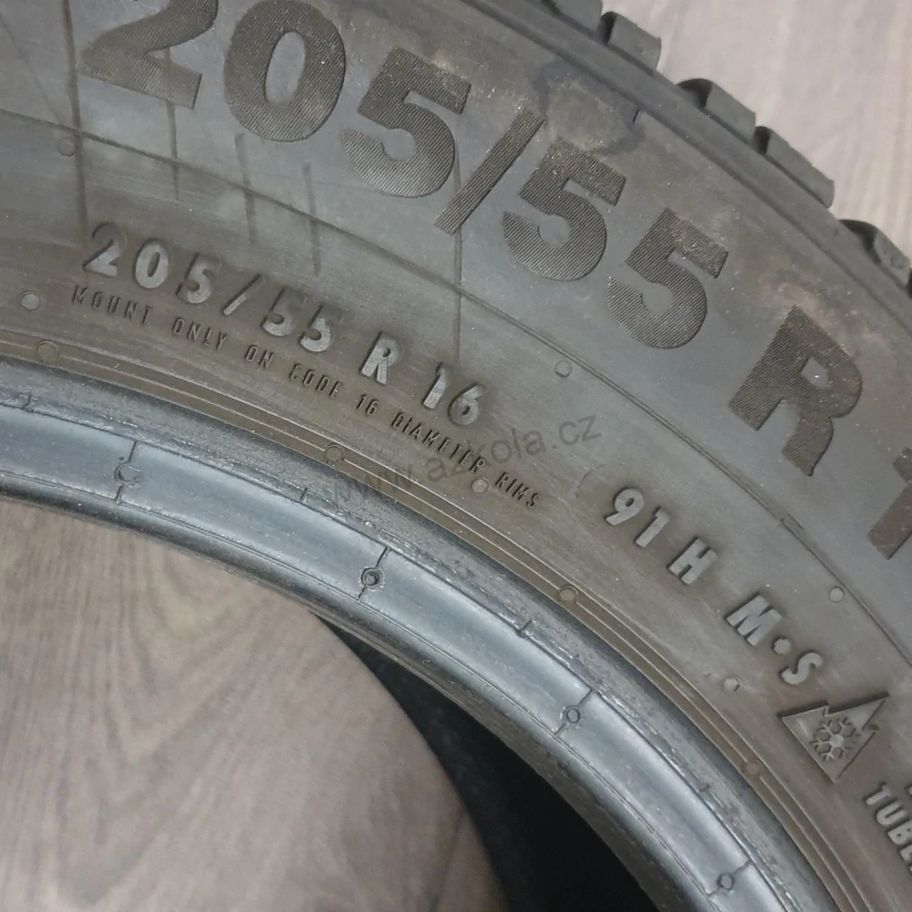 Zimní pneumatiky 205/55 R16 Continental č. AP625