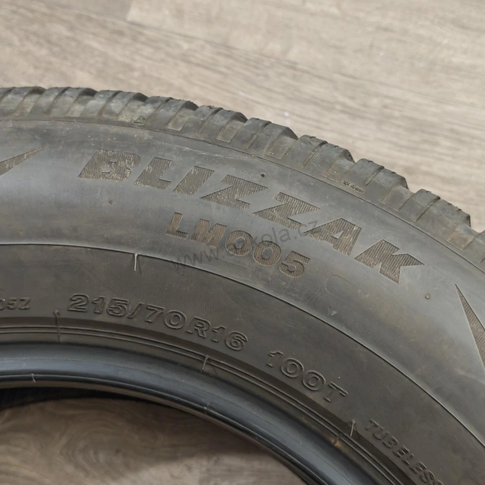 Zimní pneumatiky 215/70 R16 Bridgestone č. AP1081