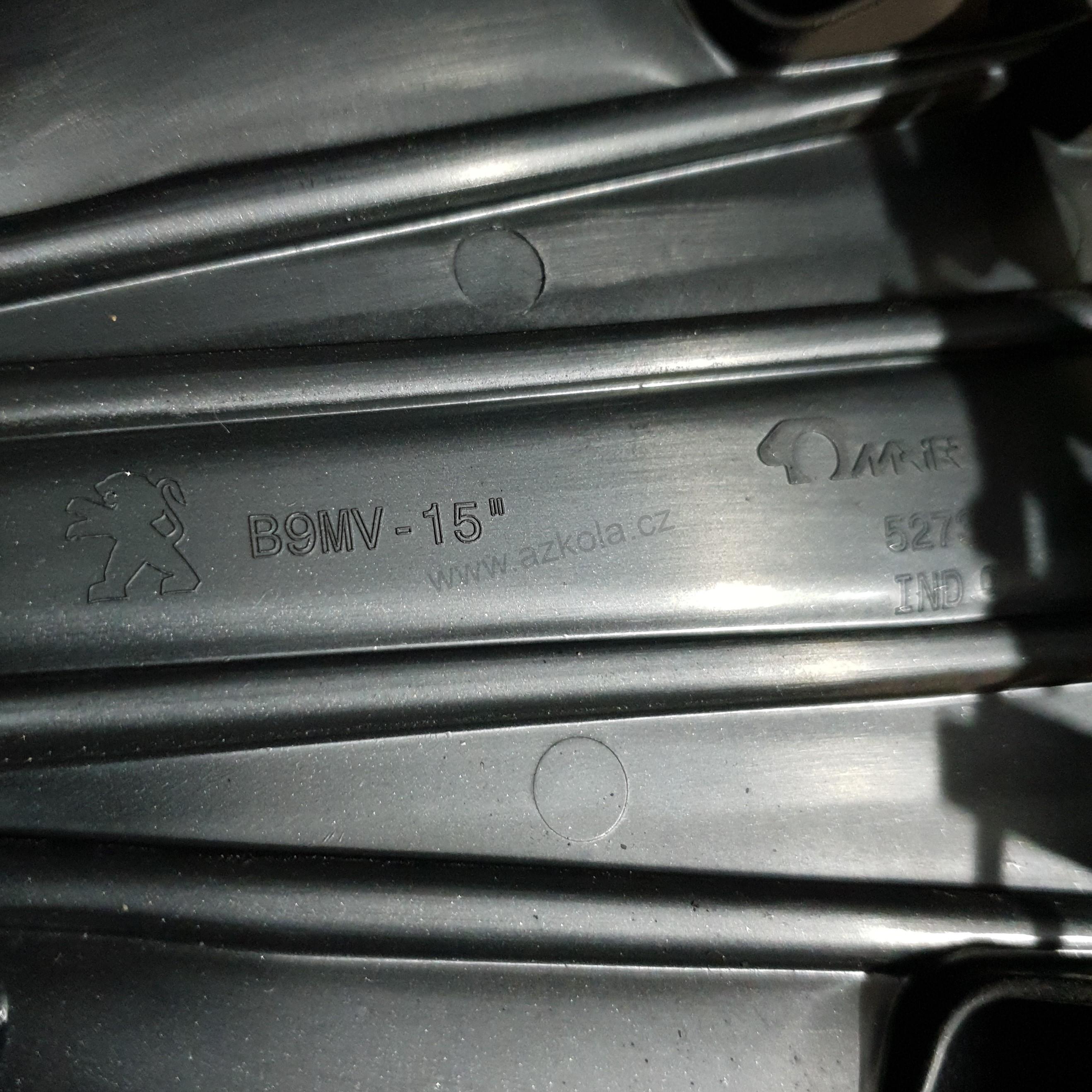 Originální poklice Peugeot 15" Partner (použitá)