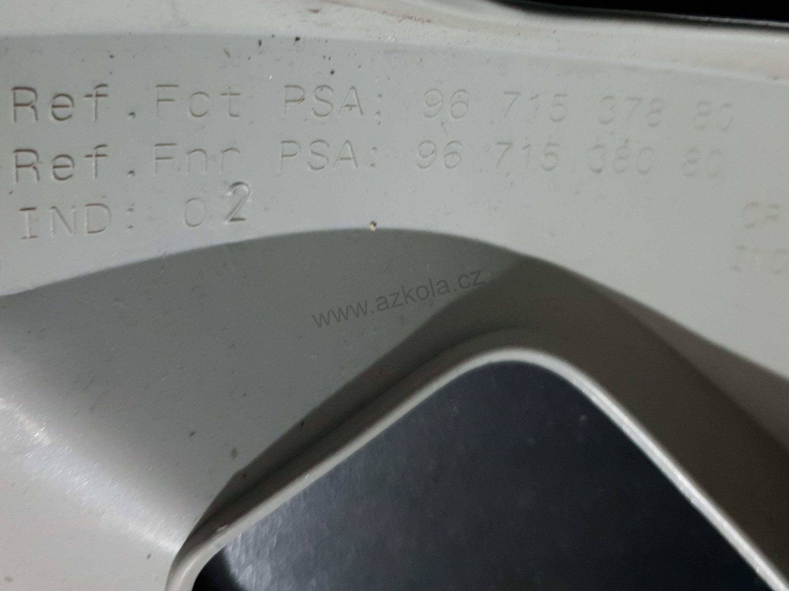 Originální poklice 16" Citroen C3, C4, C5 (použitá)