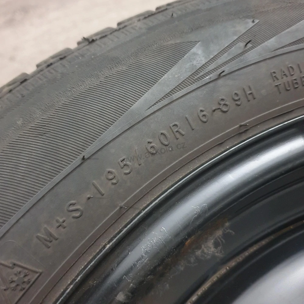 Zimní kola Škoda, VW, Seat, Audi 195/60 R16 č. AK161
