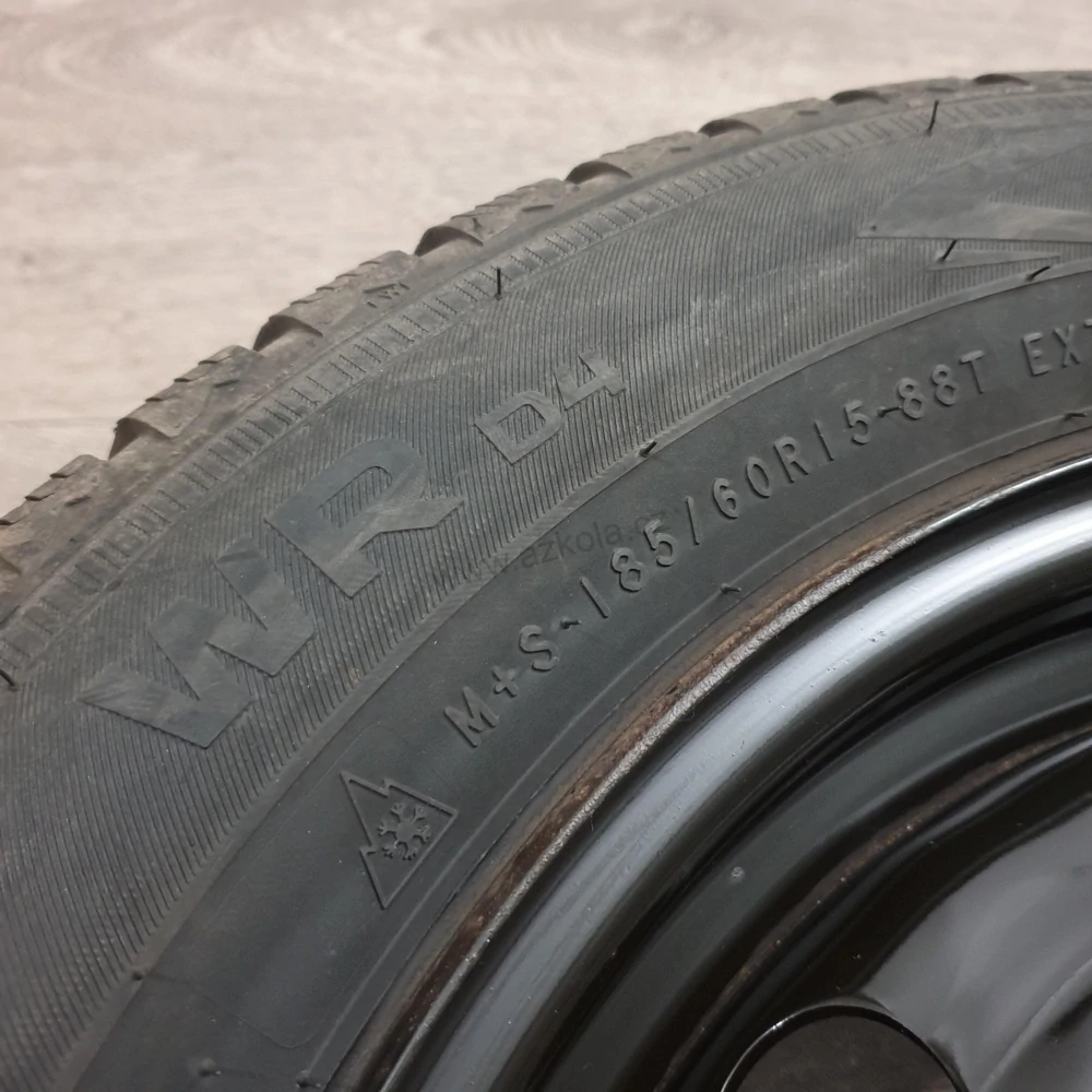 Zimní kola Škoda, Volkswagen, Seat, Audi 185/60 R15 č. AK167