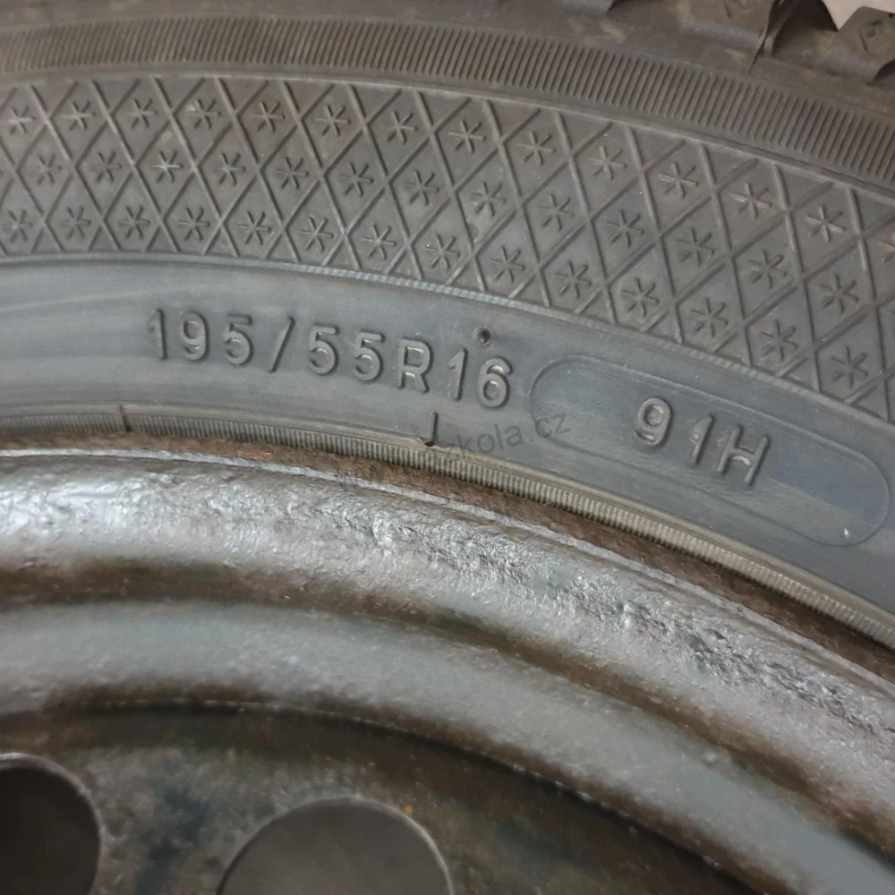 Zimní kola Peugeot, Citroen 195/55 R16 č. AK192