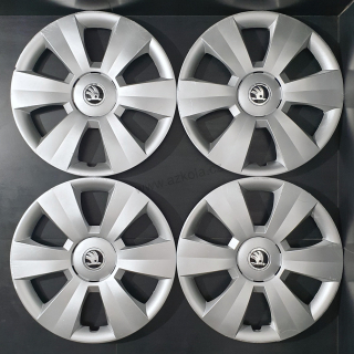Originální poklice 15" Škoda Fabia, Rapid (bazarové, použité)