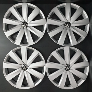 Originální poklice Volkswagen 16" Passat, Golf, Touran - nové logo (zánovní)