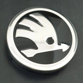 Originální pokličky 56mm na ALU disky Škoda