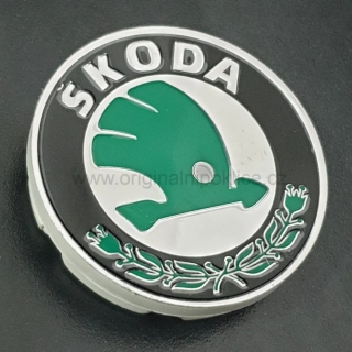 Originální pokličky 56mm na ALU disky Škoda, starý model