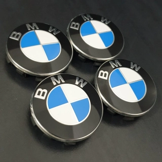 Sada originální pokliček 56mm na ALU disky BMW (použité)