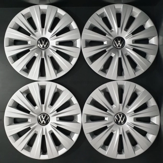 Sada originálních poklic Volkswagen 15" Golf, Caddy, Touran (zánovní)